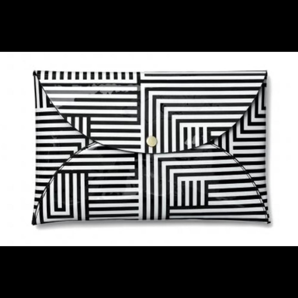 Kate Spade Saturday Night Leather Envelope Clutch